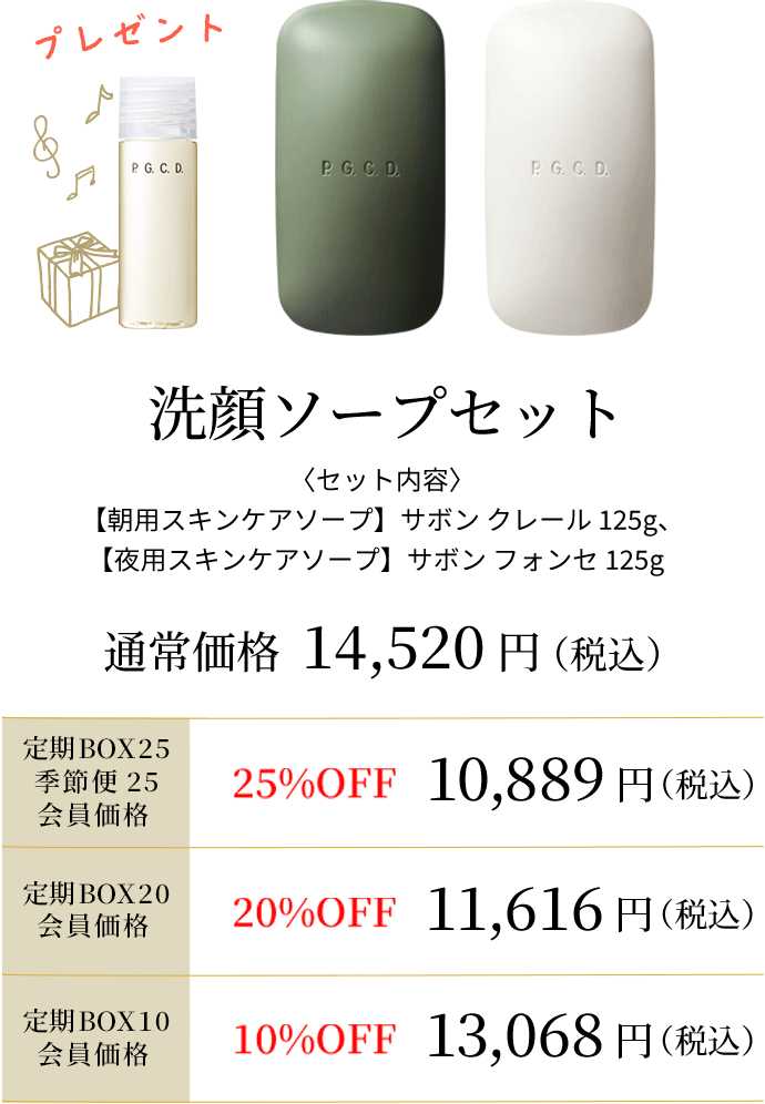 洗顔ソープセット
