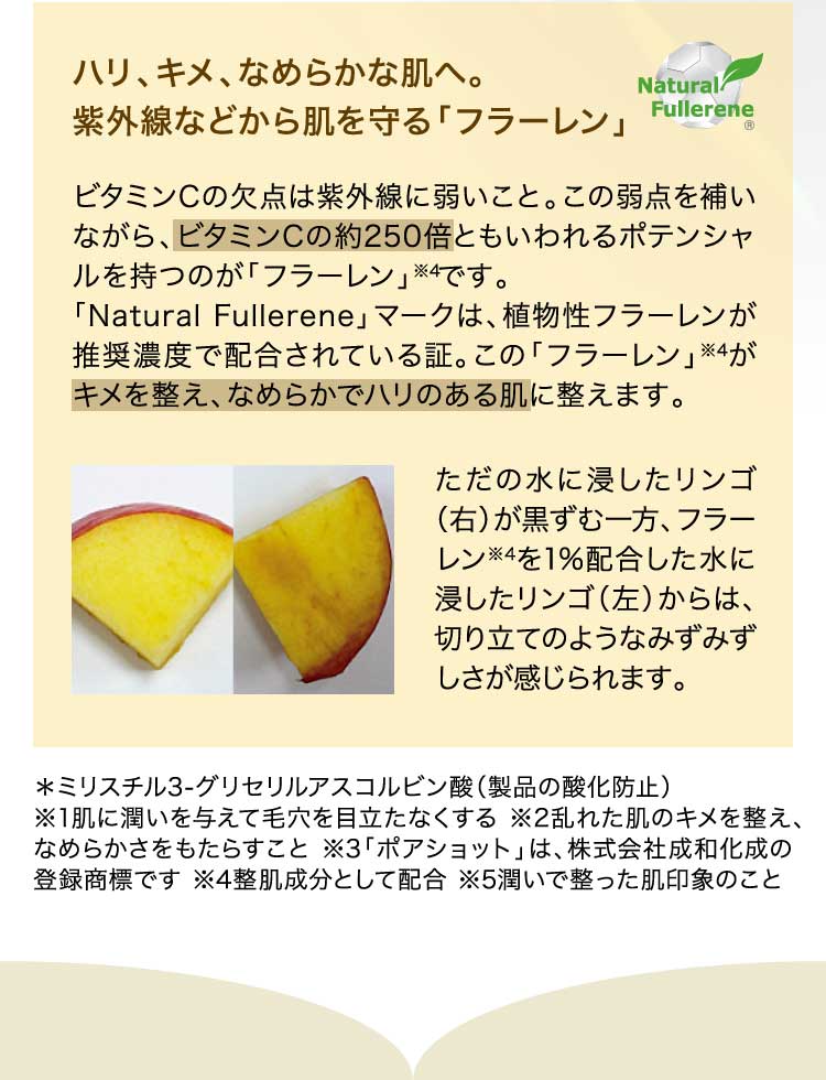 〈ハイブリッド ビタミンC誘導体〉〈ビタミンC 250倍のチカラ〉