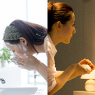 洗顔は、朝も夜も汚れを落とすだけ?