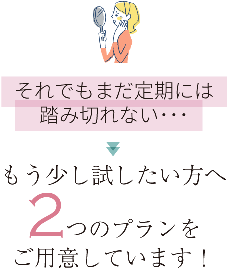 シンプルケアってわたしの年齢だと、もう遅いかしら？20代〜70代の 幅広い年代のお客様にご愛用いただいています。